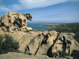 Rock Formations at the Coast, Capo D'Orso, Palau, Sardinia, Italy Fotografie-Druck von A. Vergani
