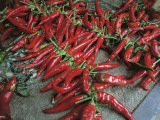 Close-Up of Assorted Dried Chili Pepper Fotografie-Druck von S. Vannini