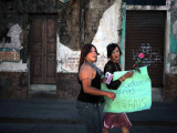 Transsexuals March in Guatemala City On Photographie par Eitan Abramovich