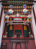 China, Hong Kong, Family Shrine Inside Traditional Kejia People's House Photographic Print by Keren Su
