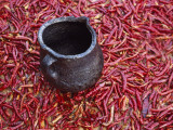 China, Jar with Red Pepper Photographic Print by Keren Su