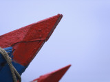 China, Fujian Province, Chongwu, Painted Boat Bow Photographic Print by Keren Su