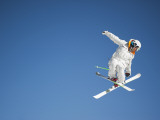 Terrain Park Skiing Tricks Photographic Print by John Kelly