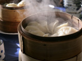Fresh Steamed Dumplings Photographic Print