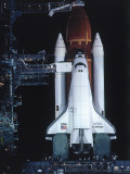 Space Shuttle Challenger Fotografisk trykk av Jeff Foott
