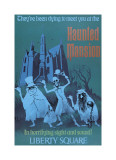 Haunted Mansion Giclee Print Haunted Mansion Giclee Print
