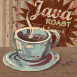 Coffee Brew Sign II Kunstdruck von Paul Brent