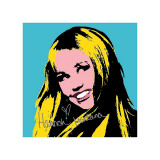 Hannah Montana: Secret Pop Star (blue) Giclee Print