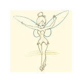 Tinker Bell (detail) Giclee Print