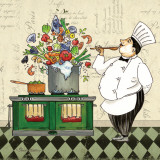 Chef Soup Posters par Pamela Gladding
