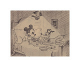Mickey Plays Papa, 1934 Giclee Print