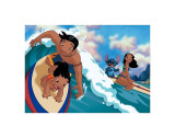 Lilo & Stitch Lámina giclée Lilo & Stitch Lámina giclée