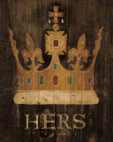Her Majesty's Crown Kunstdruck von Avery Tillmon