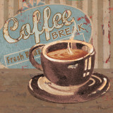 Paul Brent - Coffee Brew Sign I - Tablo