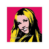 Hannah Montana: Secret Pop Star (hot pink) Giclee Print
