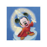 Sorcerer Mickey: Fantasia Magic (detail) reproduction procédé giclée