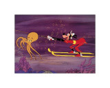 Undersea Skis Giclee Print