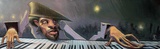 Jazzscape Poster par Justin Bua