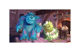 Mike & Sully reproduction procédé giclée