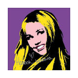 Hannah Montana: Secret Pop Star (purple) Lámina giclée Hannah Montana: Secret Pop Star (purple) Lámina giclée