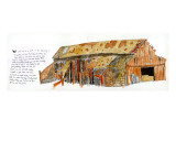 Broken Barn Edição limitada por John Woolley Broken Barn Edição limitada por John Woolley