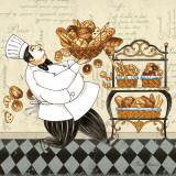 Chef Bread Posters por Pamela Gladding