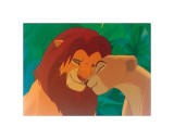 Simba y Nala Lámina giclée Simba y Nala Lámina giclée