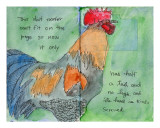 The Rooster Edição limitada por John Woolley The Rooster Edição limitada por John Woolley