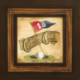 Golf Country Club Posters by Gregory Gorham