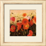Fiesta de amapolas Arte por Shirley Novak