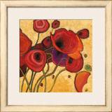Poppies Wildly II Posters by Shirley Novak