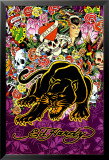 Ed Hardy - Black Panther Poster af Ed Hardy