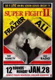 Muhammad Ali vs Joe Frazier Plakat Muhammad Ali vs Joe Frazier Plakat