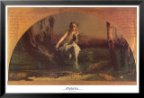 Ophélie, 1851-53 Affiches par Arthur Hughes
