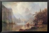Dans les montagnes Posters par Albert Bierstadt