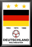 Sacres de l'Allemagne en Coupe du Monde Affiches