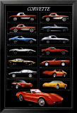 Corvette Chart Poster