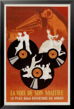 La Voix De So Maitre Plakat La Voix De So Maitre Plakat