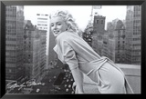 Marilyn Monroe au balcon Photographie