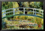 Puente japonés Pósters por Claude Monet Puente japonés Pósters por Claude Monet