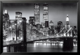 Noite em Manhattan, Nova York - Berenholtz Posters