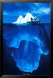 Skjulte dybder Lamina Framed Poster