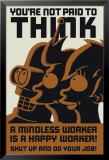 Futurama- You're Not Paid To Think Photo