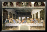 La cène Affiches par Leonardo da Vinci 