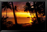 Sunset Lagoon Affiche par Beverly Factor