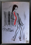 Ge Feng - Barcode Girl Kunstdrucke von Ge Feng