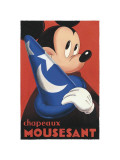 Chapeaux Mousesant Giclee Print