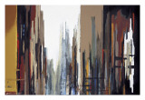 Urban Abstract No. 165 Reproduction procédé giclée par Gregory Lang