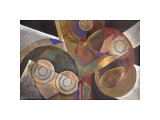 Prismatic Burst Giclee Print by Marlene Healey