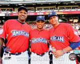 CC Sabathia, Robinson Cano & Alex Rodriguez 2010 MLB All-Star Game Photo